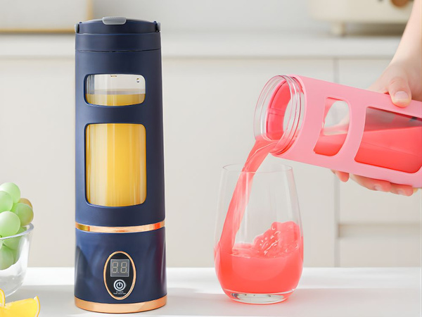 Blender s kopíčkem, přenosný hrnek, elektrický mixér usb, 8 nožů, smoothie