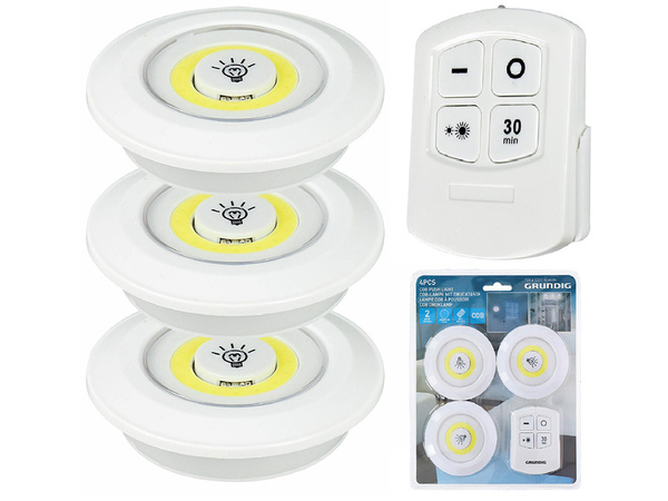 3x cob lampa wireless pilot battery lampa