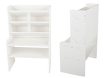 Organiser desk cabinet shelves bookcase