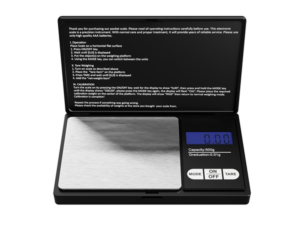 500g/0.01g gramaj electronic precios