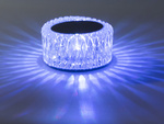 Kristāla galda lampa rezultātā rgb usb tālvadības pults