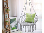 Garden swing stork's nest hanging chair boho 80cm