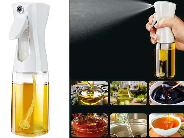 Rozprašovač na olej rozprašovač na olej 200 ml sklenenený rozprašovač