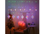 Luces guirnalda estrellas luz cortina 138 led