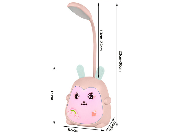 Led rgb usb настольная лампа для детей для обучения чтению 3 режима