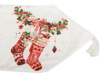 Weihnachtlicher tischläufer für heiligabend 205x35cm
