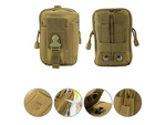 Pochette tactique militaire pour ceinture molle