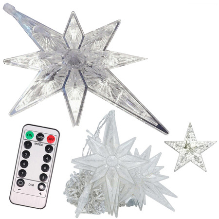 Lights garland stars light curtain 138 led