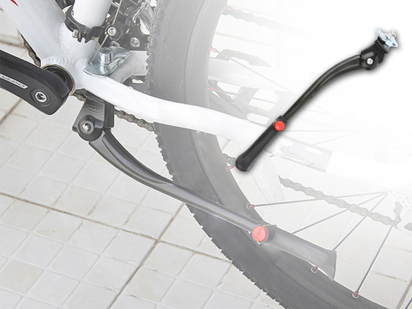 Bicycle stand foot adjustable bicycle foot aluminium lateral