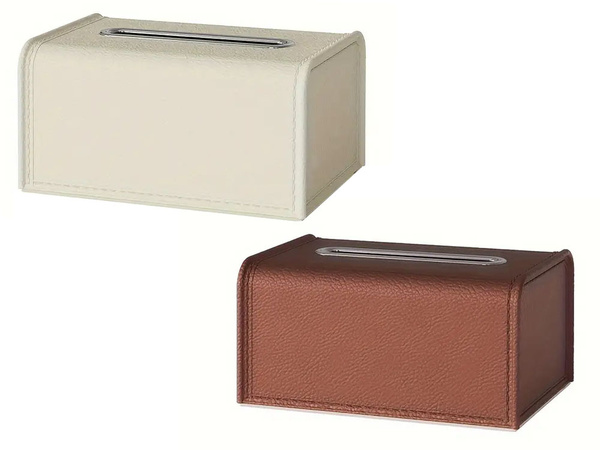 Tissue box tissue organiser tray