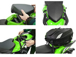 Sac à dos moto casque moto sac étanche sacoche siège 2in1
