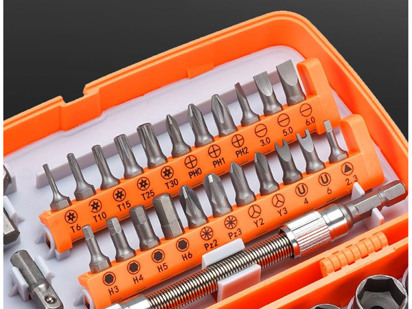 Torx robeļu komplekts torx uzgriežņu atslēgas 5-14 mm 38 elementi