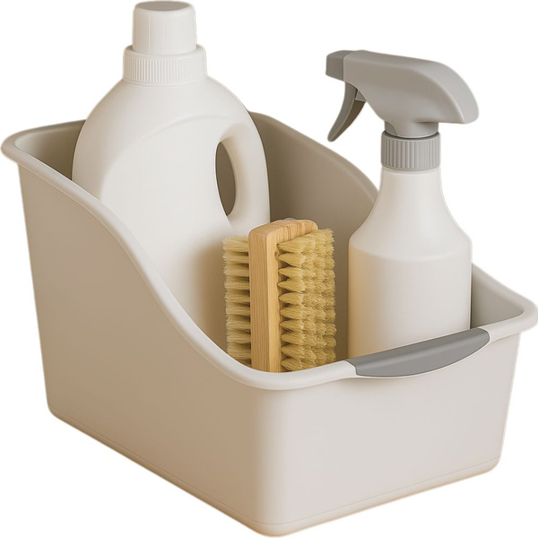 Organiseur de cuisine plastique contenant pour armoire à produits chimiques cuisine salle de bain