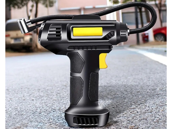 Auto kompressor ratta täispüstol 12v 120w 10 bar led