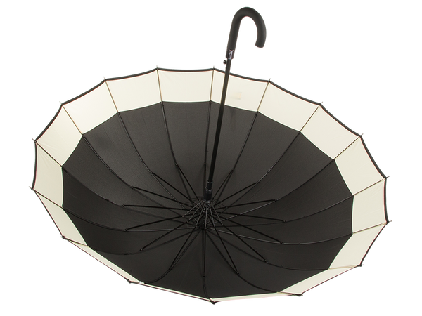 Élégant parapluie gouvernemental grand xxl solide poignée antidérapante automatique