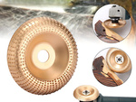 Wood sanding disc carving angle planer gold