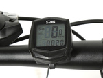 Wasserdichter fahrradtacho mit lcd