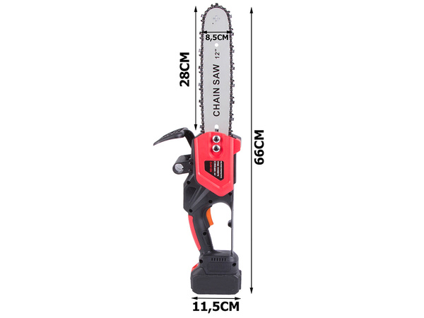 Verižna žaga na baterijski pogon 1200w 30cm