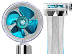 Tuš kabina s turbinskim filtrom nadomestni ventilator tuš