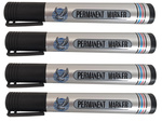 Stylo marqueur permanent noir imperméable rond