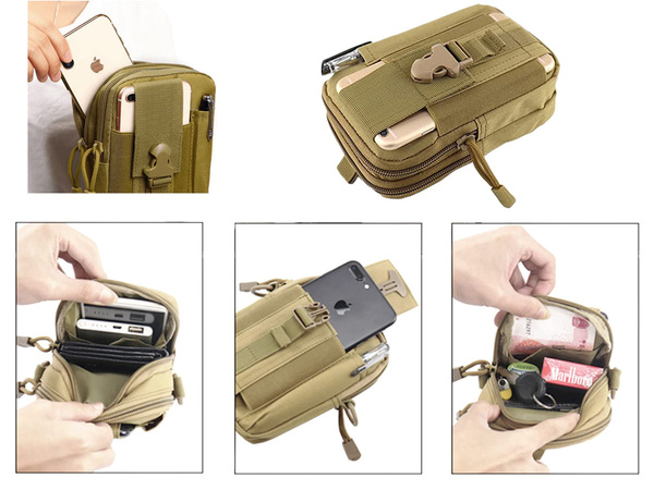 Pochette tactique militaire pour ceinture molle