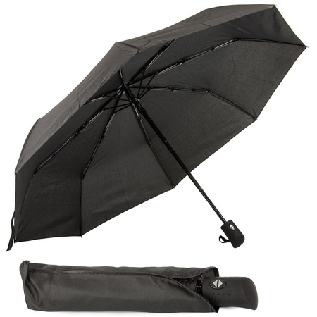 Parapluie parapluie pliant automatique noir unisexe