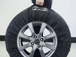 Cubiertas de neumáticos ruedas 13-17 pulgadas juego de 4pcs impermeable con asa