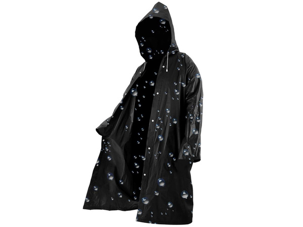 Mackintosh taschenmantel mit kapuze regenponcho