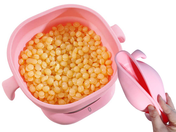 Silikoonist volditav vahakütteseade keha vahatamiseks