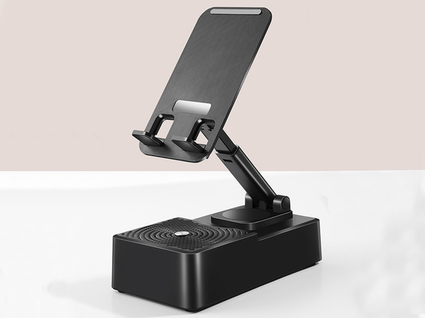 Podstawka pod telefon z głośnikiem bluetooth uchywt na tablet na biurko