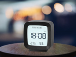 Budík s datem a teplotou s funkcí snooze lcd vlhkost vzduchu