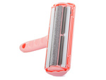 Brush roller roller for cleaning off dog hair