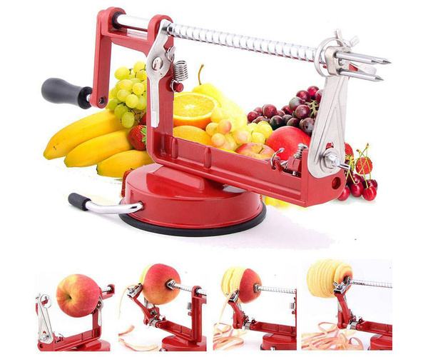 Škrabka na jablka ocelová 3v1