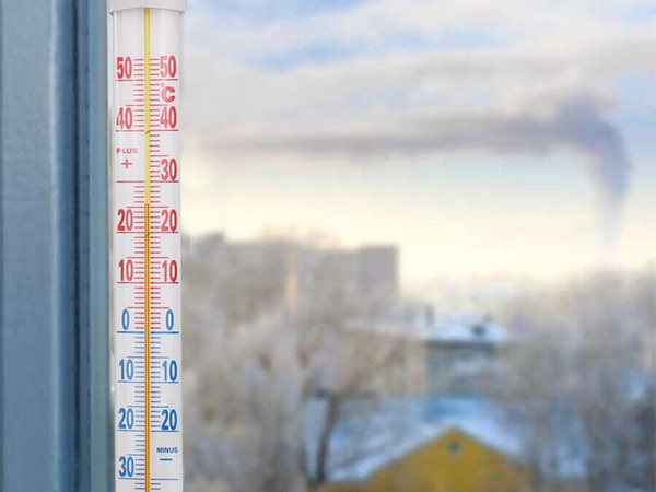 Fereastră exterioară termometru de perete lung