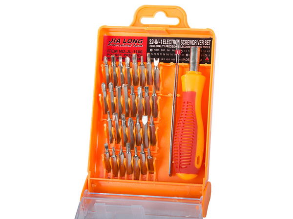 Sada presných skrutkovačov 32in1 torx