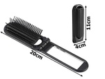 Brosse à cheveux miroir pliant miroir de voyage pratique avec miroir