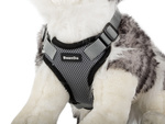Arnés de paseo close-clip para perro pequeño asa ligera suave fuerte s