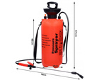 Pulverizador a presion pulverizador manual jardin lanza larga 10l correa