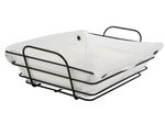 Loft metal wire basket for kitchen for fruit bread with lining