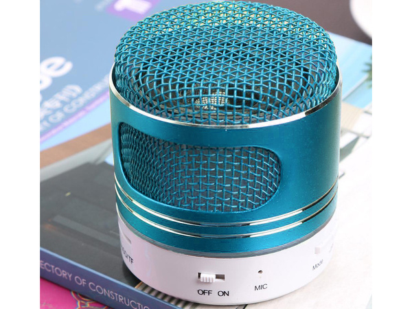 Bluetooth mini bezdrátové rádio mp3 fm usb microsd connector