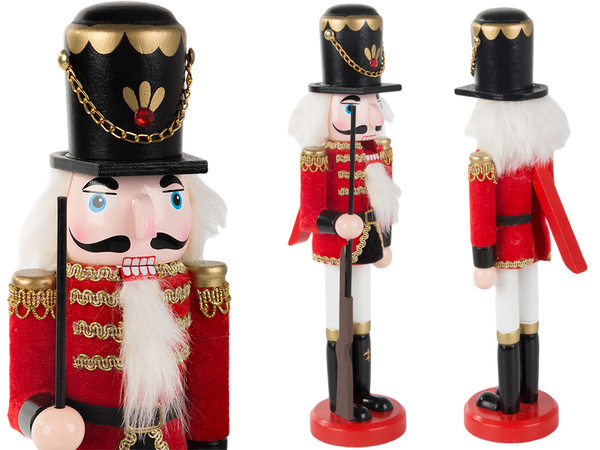 Nussknacker soldat dewniany dekorative weihnachten figur geschenk