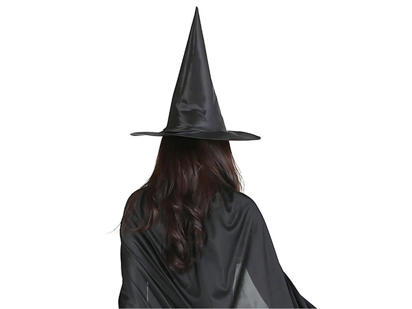 Čarodejnícky klobúk halloween kostým čarodejnice čierny