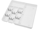 Cutlery drawer insert pull-out organiser