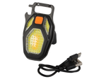 Lampe led cob porte-clefs ouvreur aimant usb torche