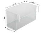 Cesto organizador metálico para barra cesto colgante estante cocina