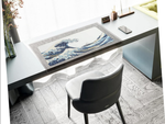 Grand tapis de souris pour bureau 90x40 big wave