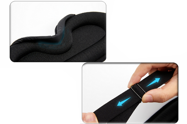 Sleeping eye mask soft blackout mask better sleep relaxation