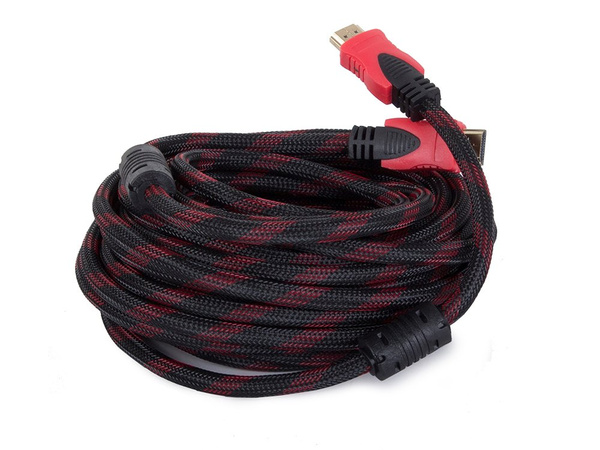 Câble hdmi 1.4 hdmi 1.4k 3d uhd 10m cuivre 48 bit