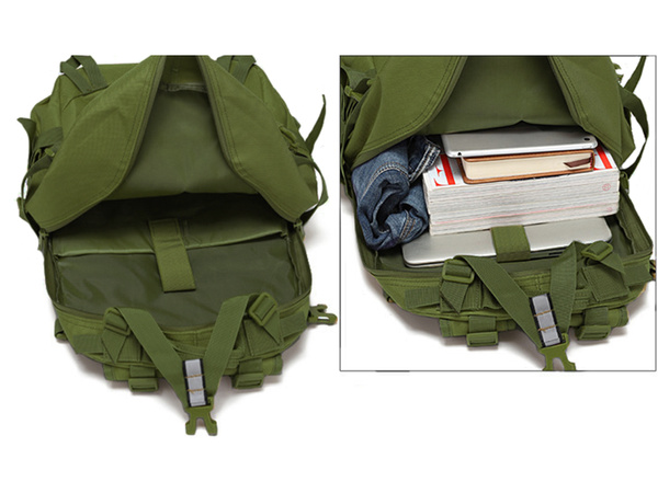 MOCHILA MILITAR TÁCTICA SUPERVIVENCIA MILITAR SENDERISMO TREKKING 30L