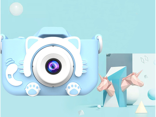 Digitální fotoaparát pro děti s hrami fotoaparát hry kočička